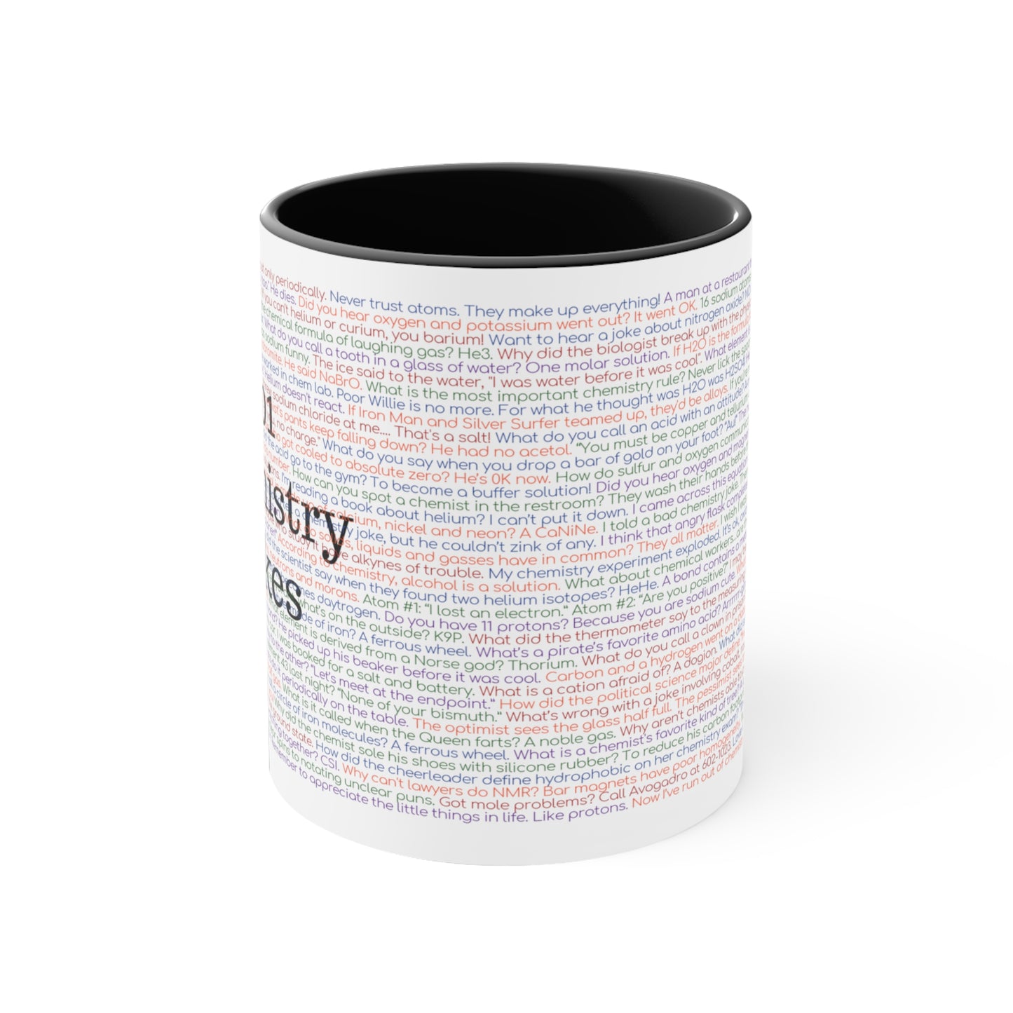 101 Chemistry Jokes Coffee Mug