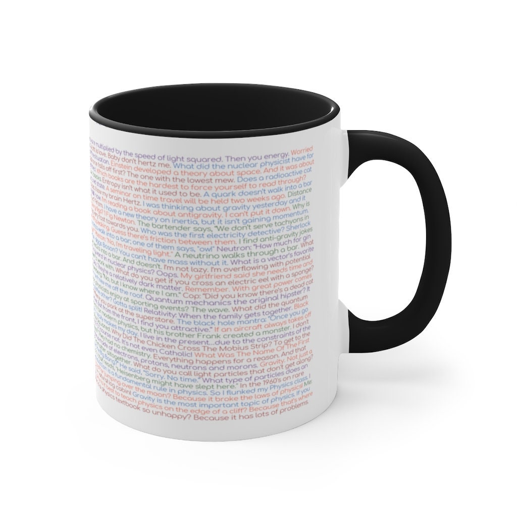 101 Physics Joke Mug