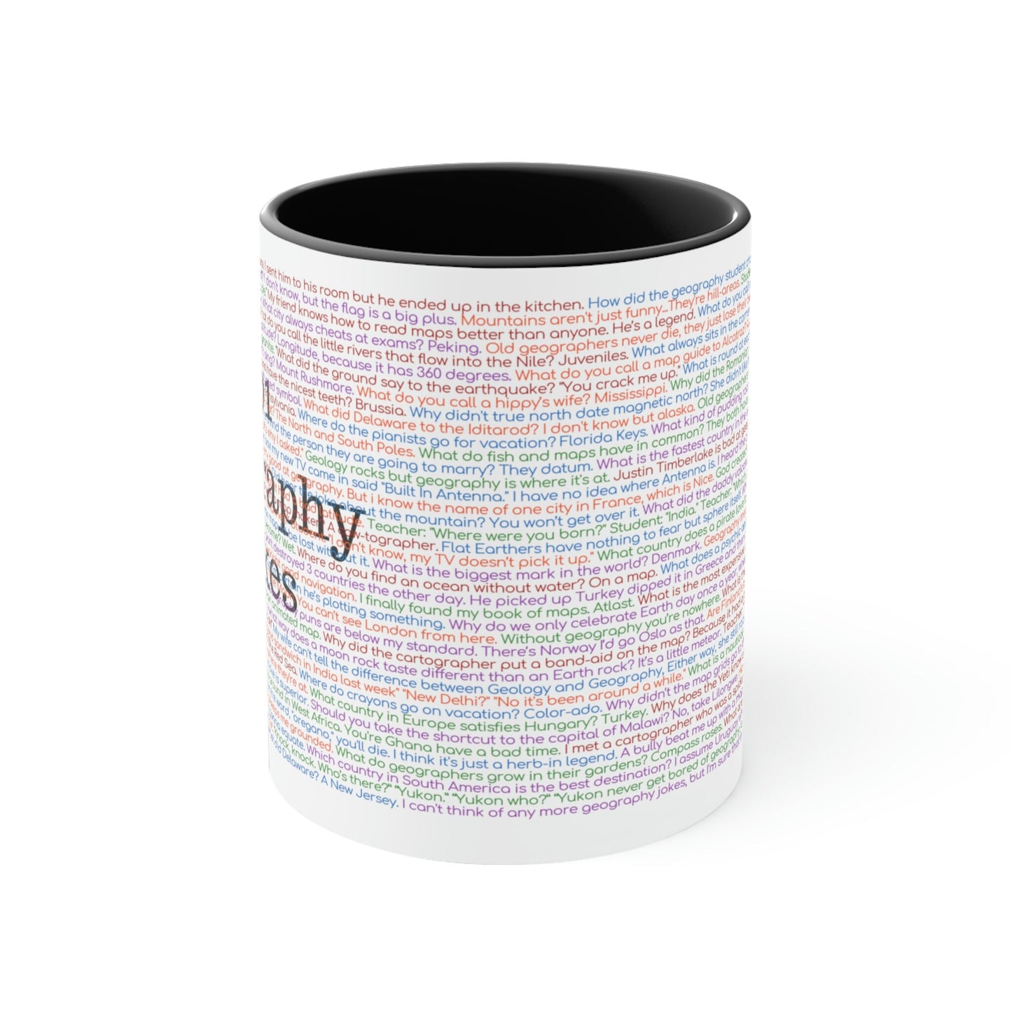 101 Geography Jokes Coffee Mug