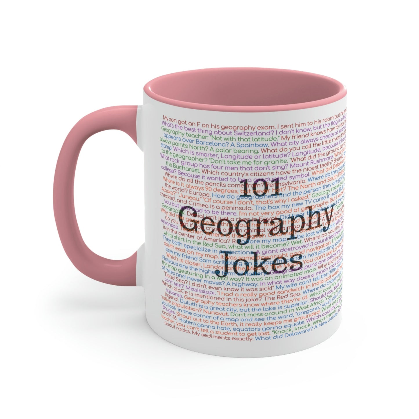 101 Geography Jokes Coffee Mug