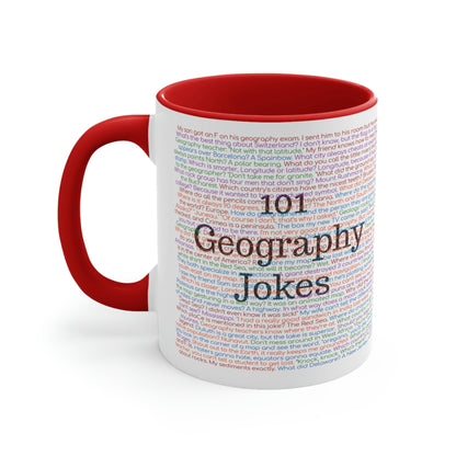 101 Geography Jokes Coffee Mug