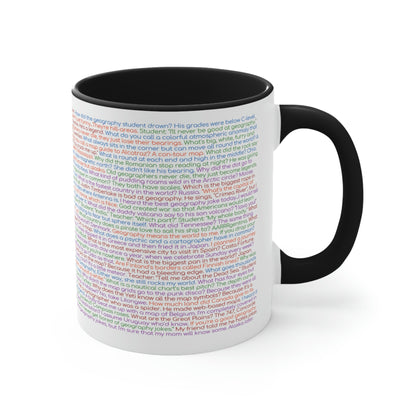 101 Geography Jokes Coffee Mug