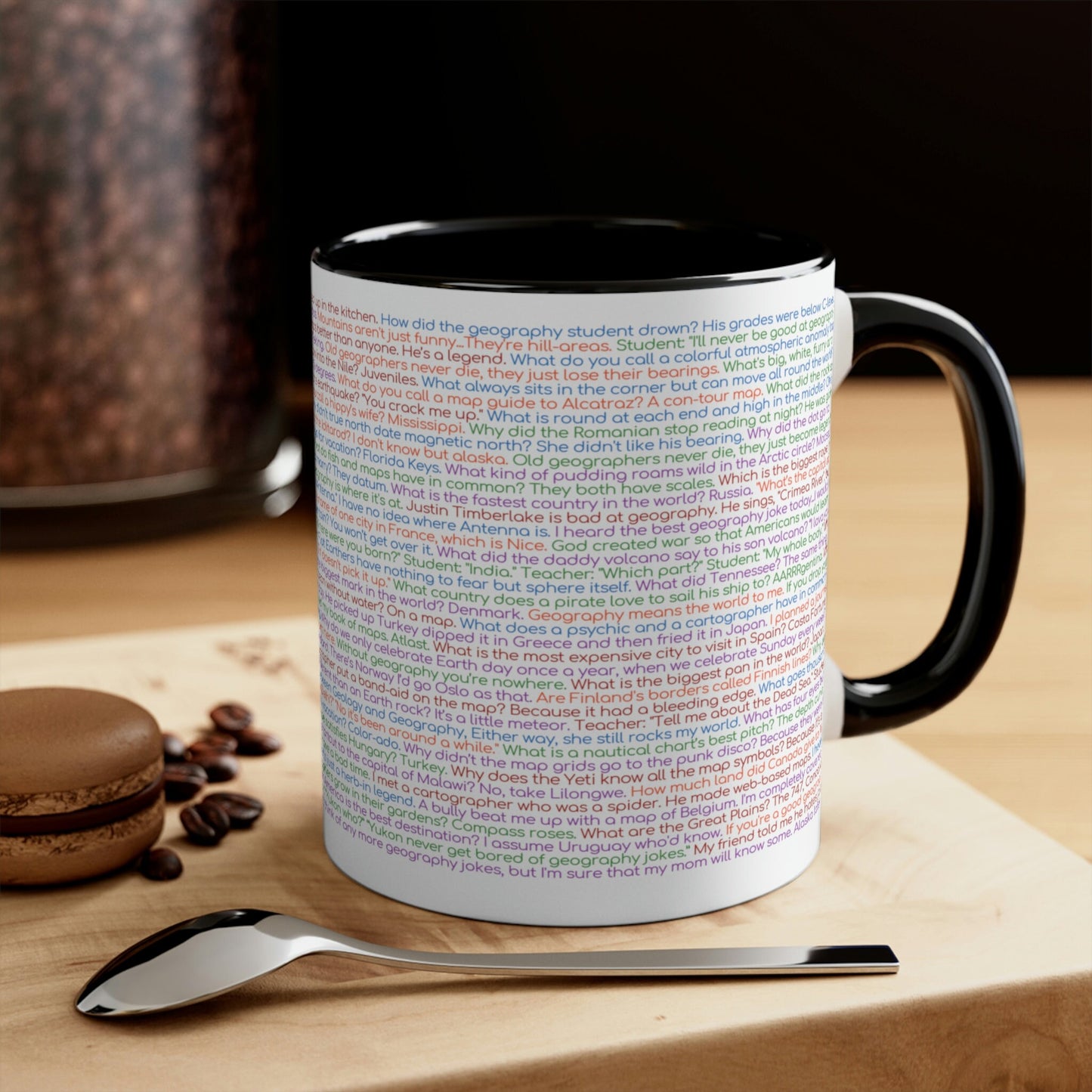 101 Geography Jokes Coffee Mug