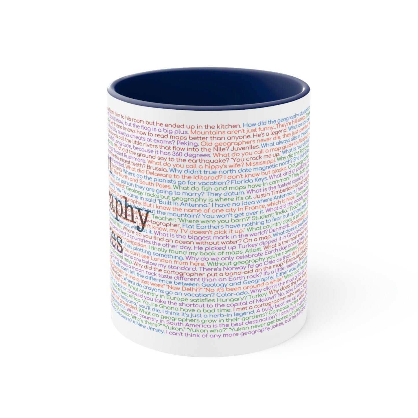 101 Geography Jokes Coffee Mug